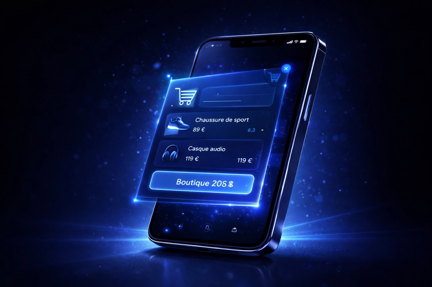 Mini-panier intelligent