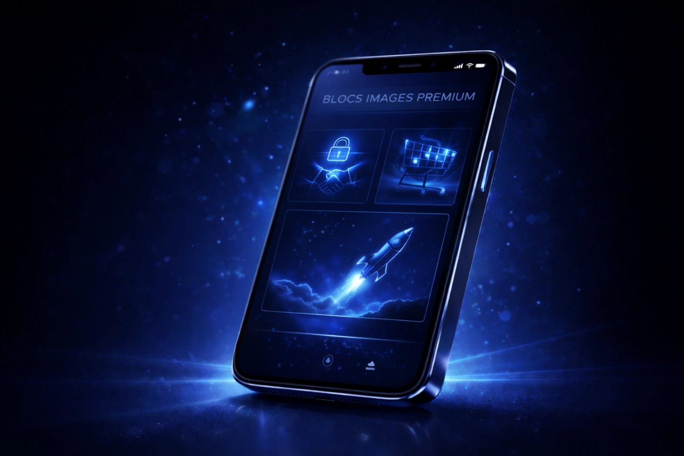 Blocs images premium